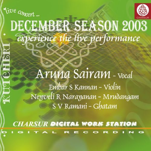 December Season 2003 - Aruna Sairam Aruna Sairam MP3 Download